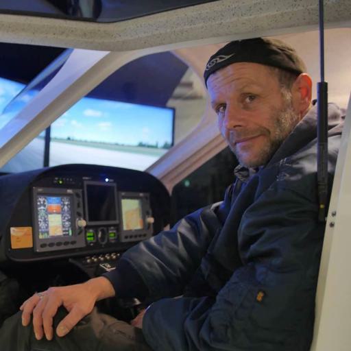 Roman Wölk Pilot bei AeroMovie