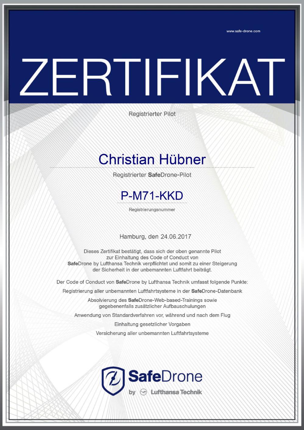 Safe Drone - by Lufthansa Technik 