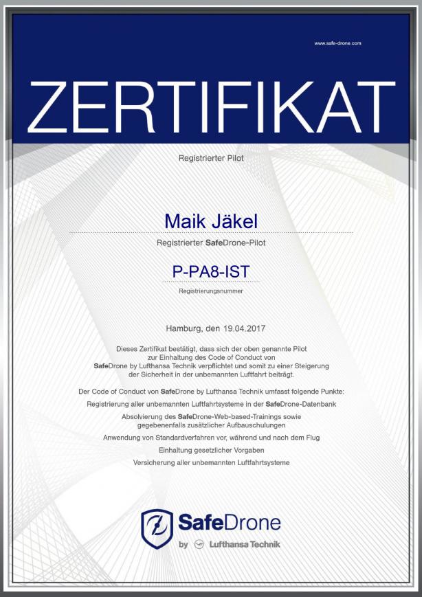 Safe Drone - by Lufthansa Technik 