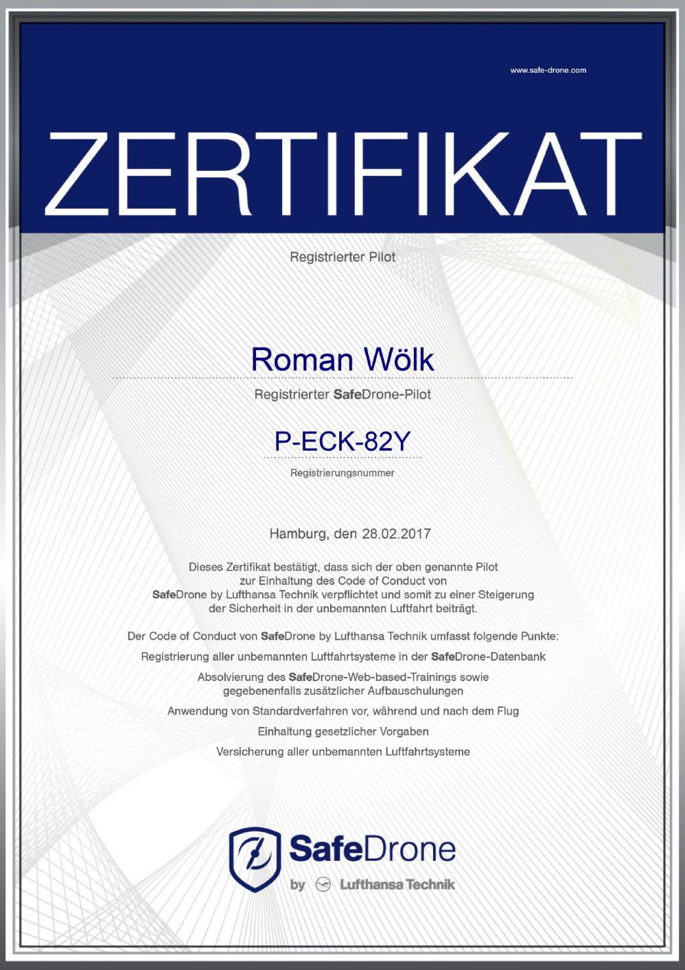 Safe Drone - by Lufthansa Technik 