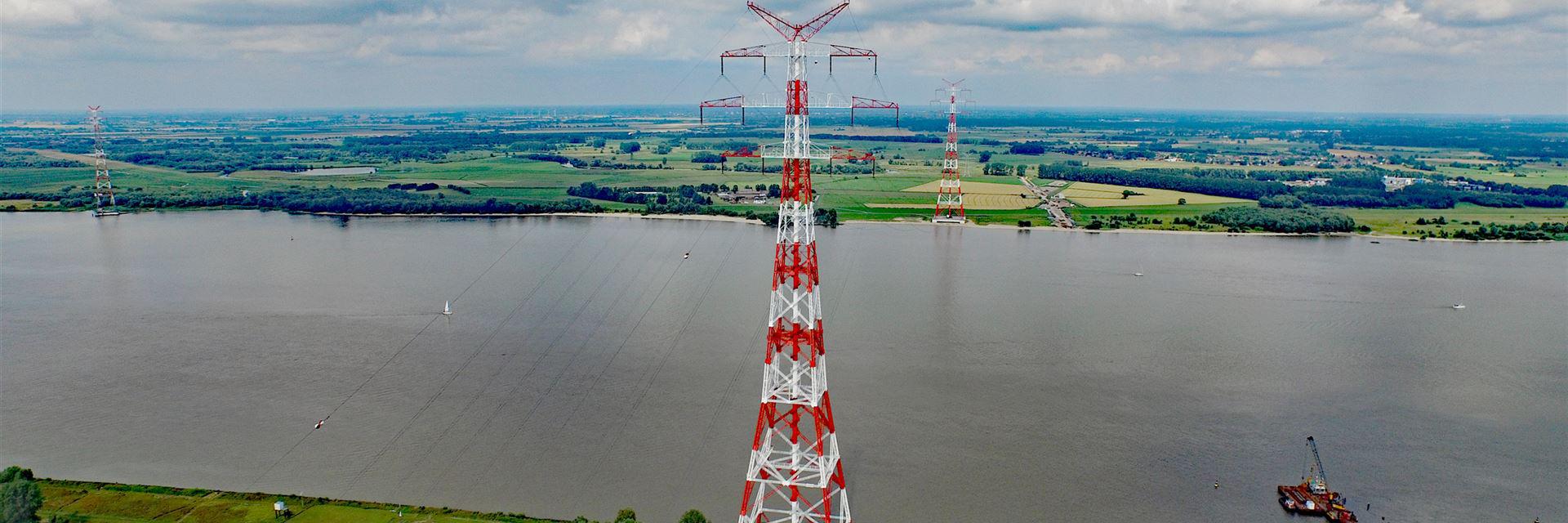 Tennet Elbe Strom AeroMovie