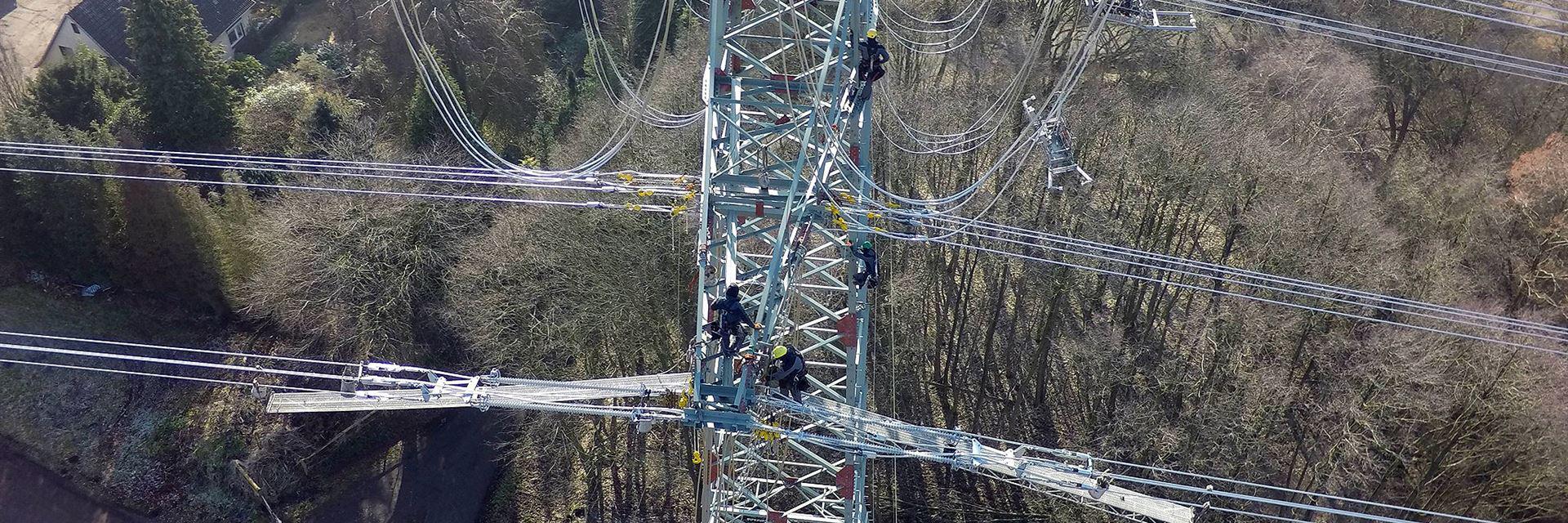 Tennet 015 AeroMovie Drohnenaufnahmen für Flensburg