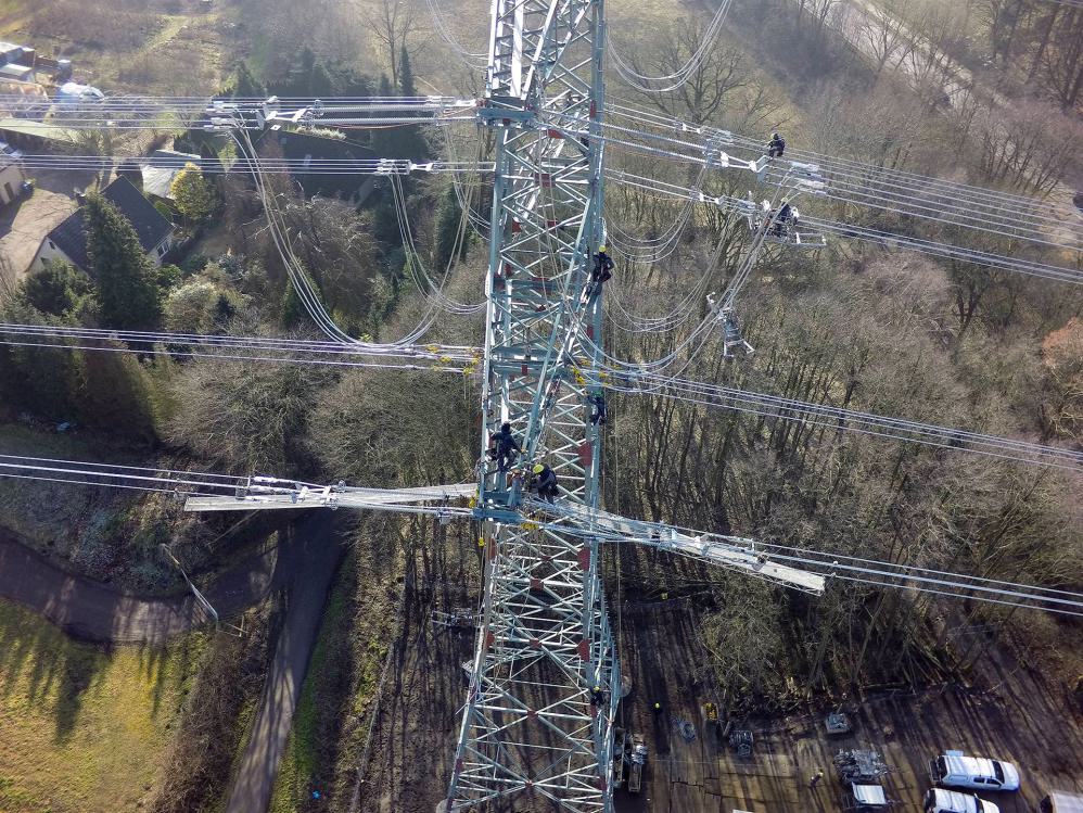 Tennet 015 AeroMovie  Drohnenaufnahmen für Flensburg