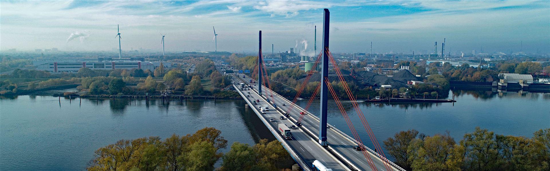 Autobahnbrücke A1 Hamburg
