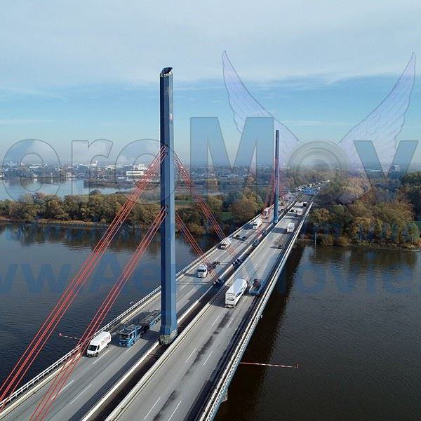 Hamburg A1 Brücke Nord AeroMovie
