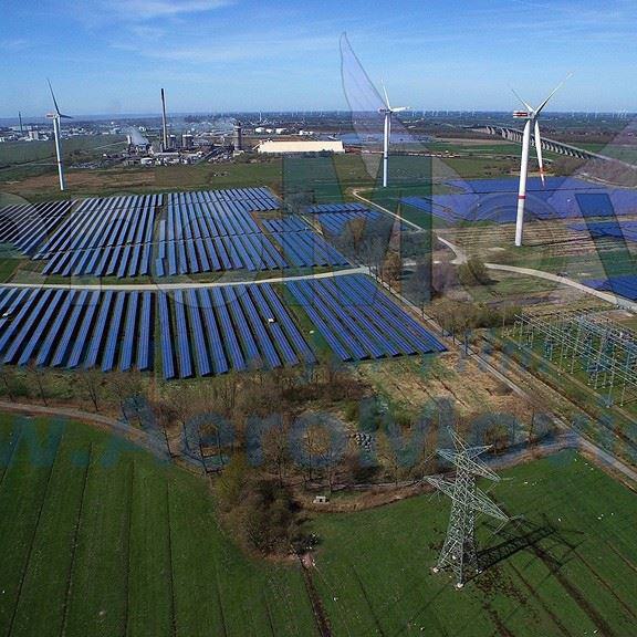 Tennet Solarfelder und WKA AeroMovie