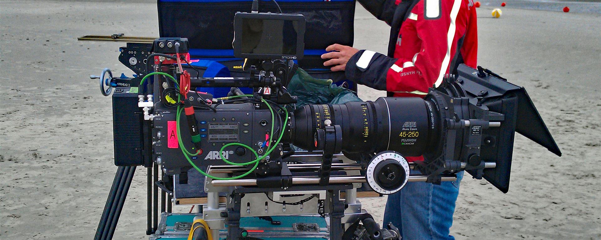 AeroMovie Filmproduktions-Team für Bodenaufnahmen