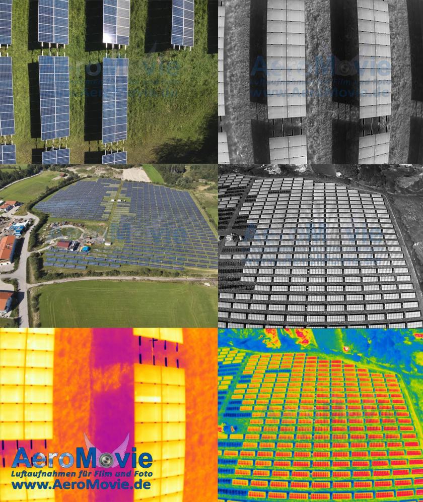 Solarfeld visueller Inspektionen 