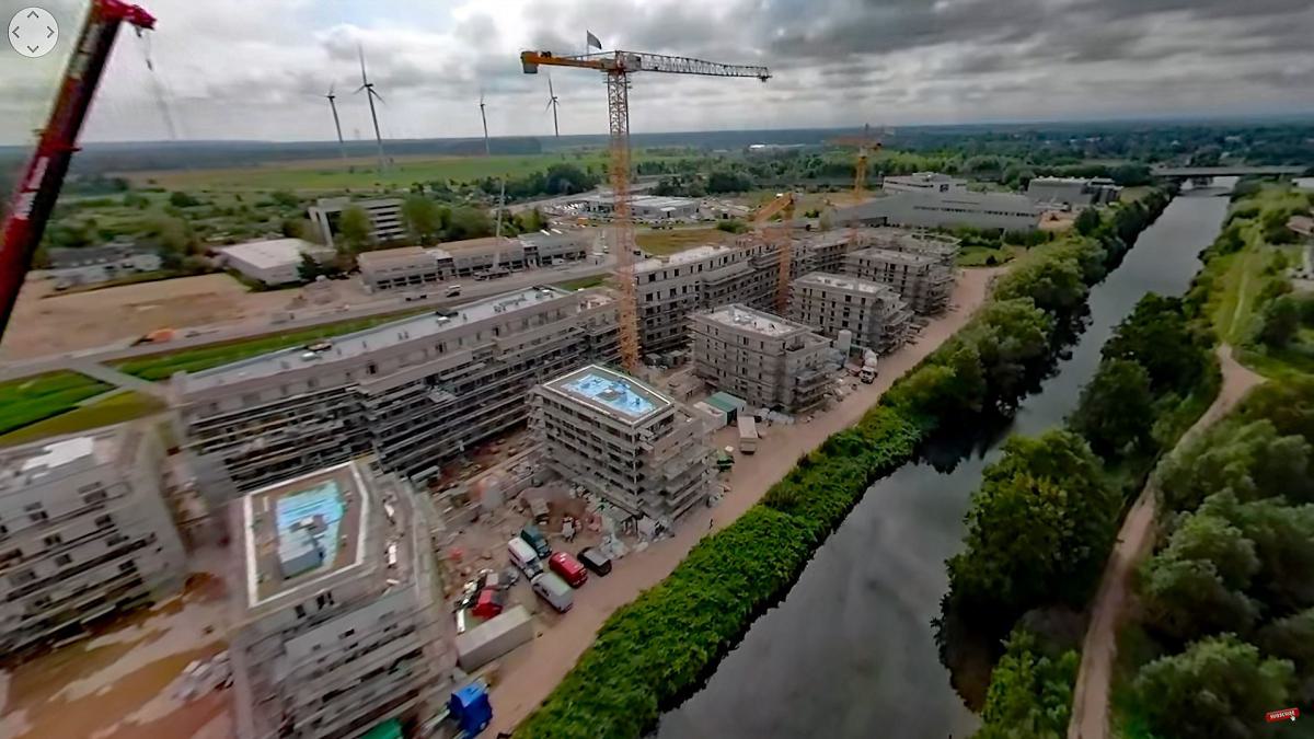 Luftbild-Service für 360° Panorama Luftbilder und 360° Luftfilme