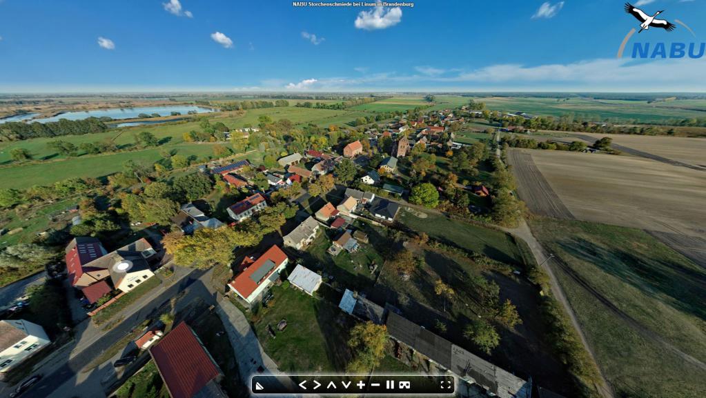 Luftbild-Service für 360° Panorama Luftbilder und 360° Luftfilme