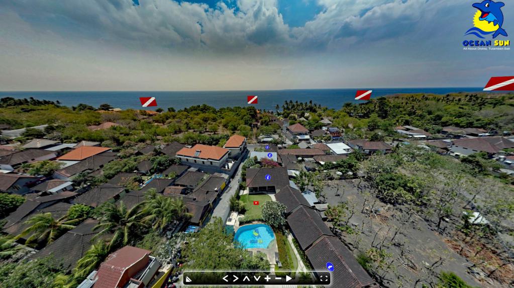 Luftbild-Service für 360° Panorama Luftbilder und 360° Luftfilme