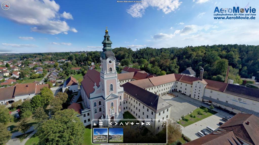 Luftbild-Service für 360° Panorama Luftbilder und 360° Luftfilme