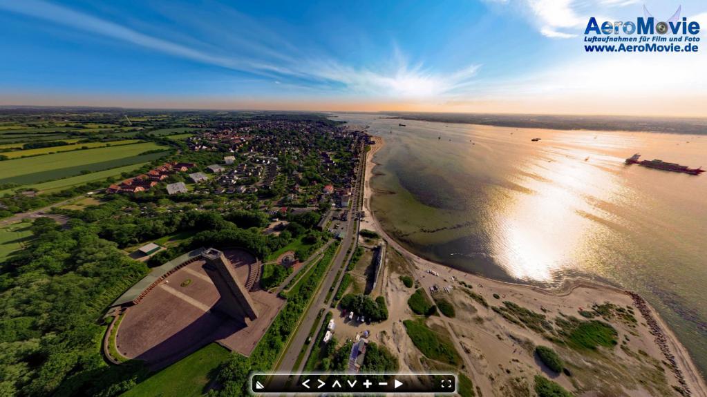 Luftbild-Service für 360° Panorama Luftbilder und 360° Luftfilme