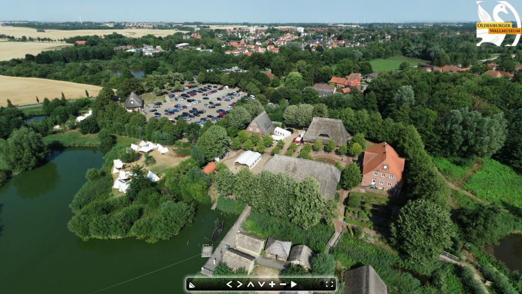 Luftbild-Service für 360° Panorama Luftbilder und 360° Luftfilme
