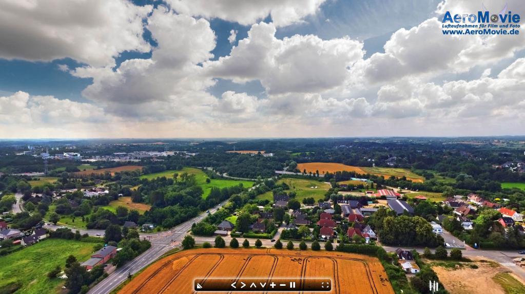 Luftbild-Service für 360° Panorama Luftbilder und 360° Luftfilme