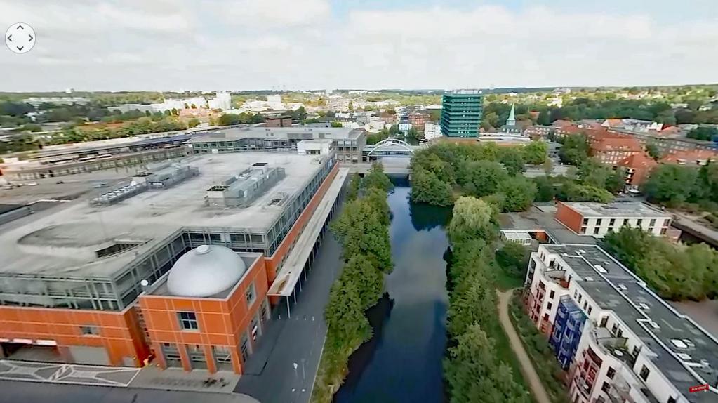 Luftbild-Service für 360° Panorama Luftbilder und 360° Luftfilme
